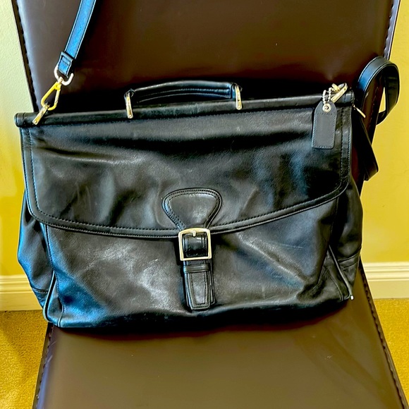 COACH Leather Beekman Messenger - Picture 1 of 5